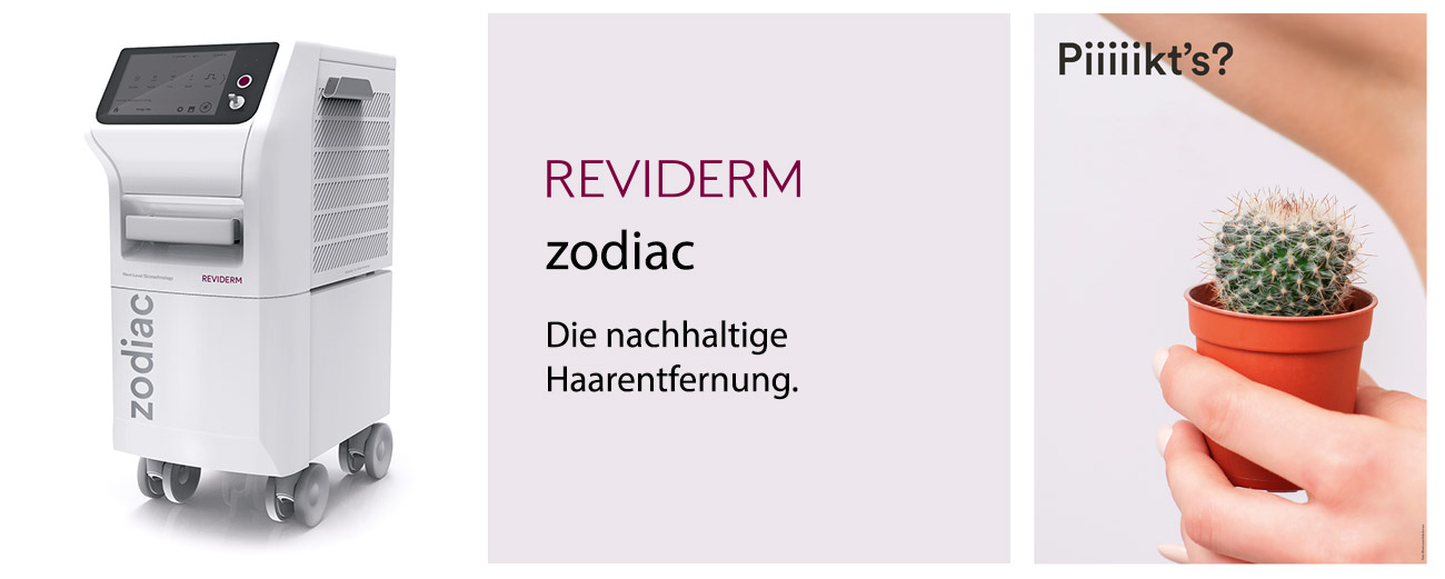 Reviderm zodiac nachhaltige Haarentfernung Reviderm zodiac nachhaltige Haarentfernung